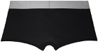Calvin Klein Underwear Three-Pack Black Reconsidered Steel Boxer Briefs