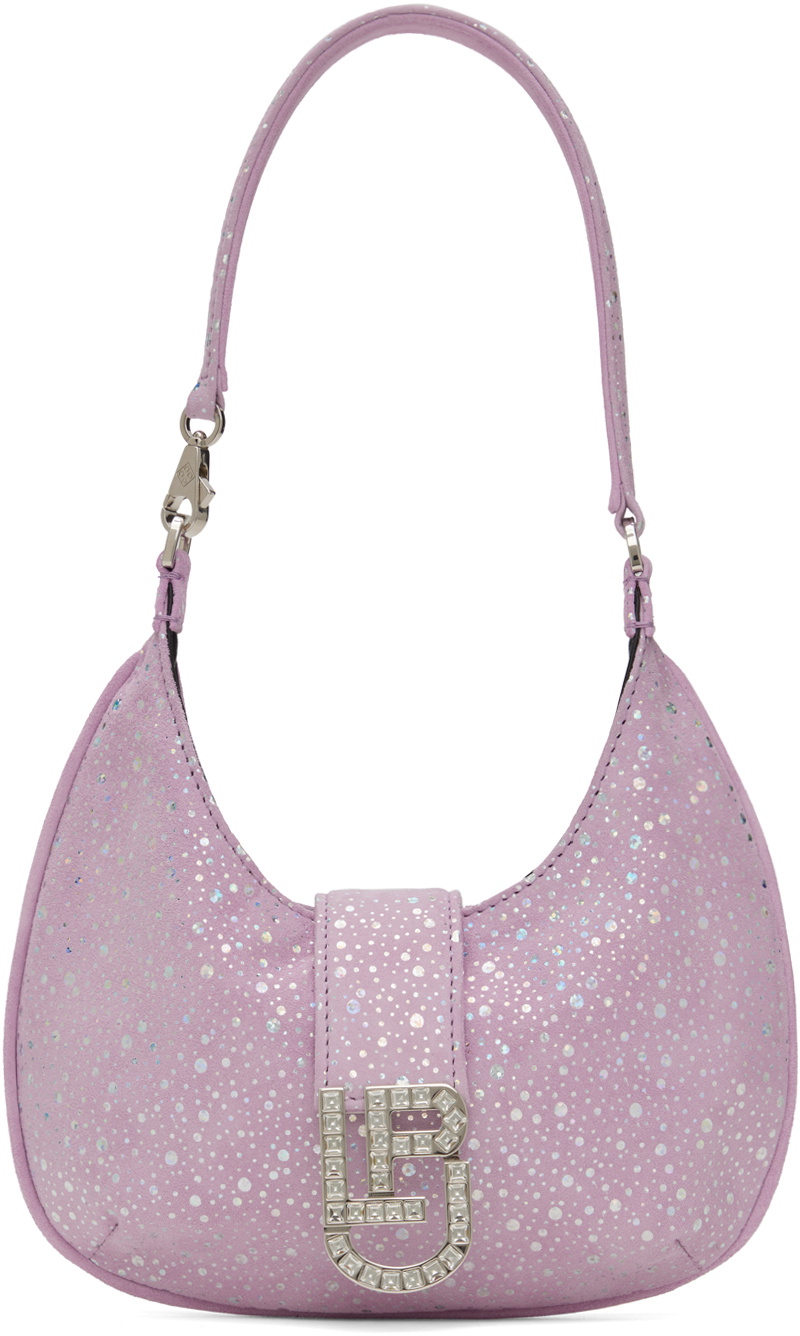 Les Petits Joueurs Purple Cindy Baguette Bag