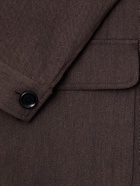 Oliver Spencer - Solms Cotton-Blend Herringbone Suit Jacket - Brown