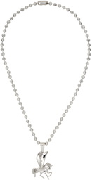 Martine Ali Silver Pegasus Necklace