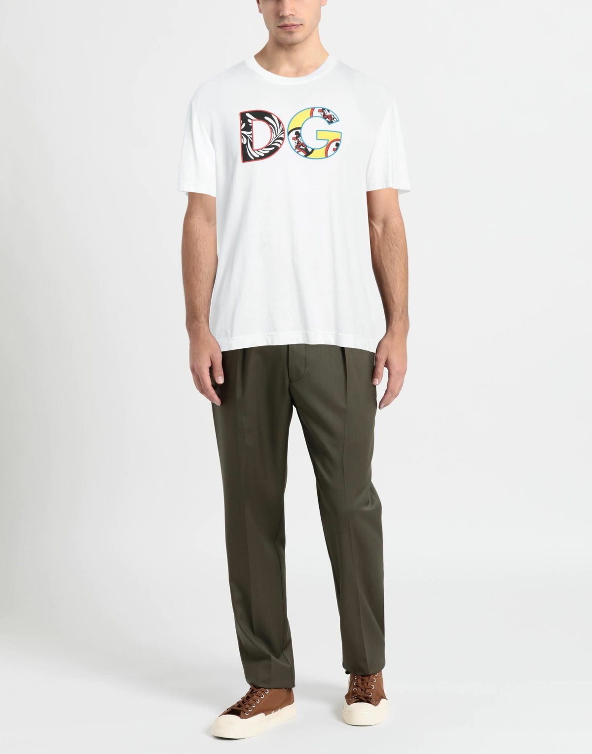 Dolce & gabbana Mens T-shirt in White