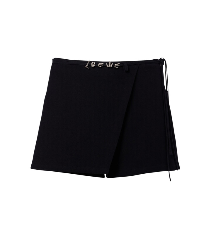 Photo: Loewe Paula's Ibiza cotton and silk crêpe skort