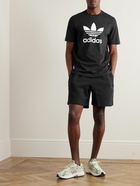 adidas Originals - Adicolor Classics Logo-Print Cotton-Jersey T-Shirt - Black