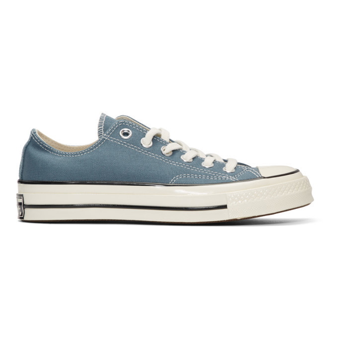 Photo: Converse Blue Chuck 70 Low Sneakers