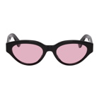 Super Black and Pink Drew Sunglasses