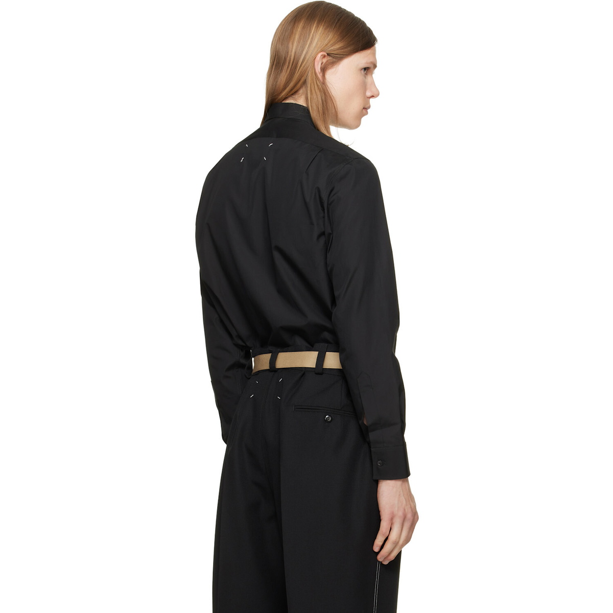 Maison Margiela Black Cotton Shirt