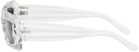 A BETTER FEELING Transparent Bolu Glacial Sunglasses