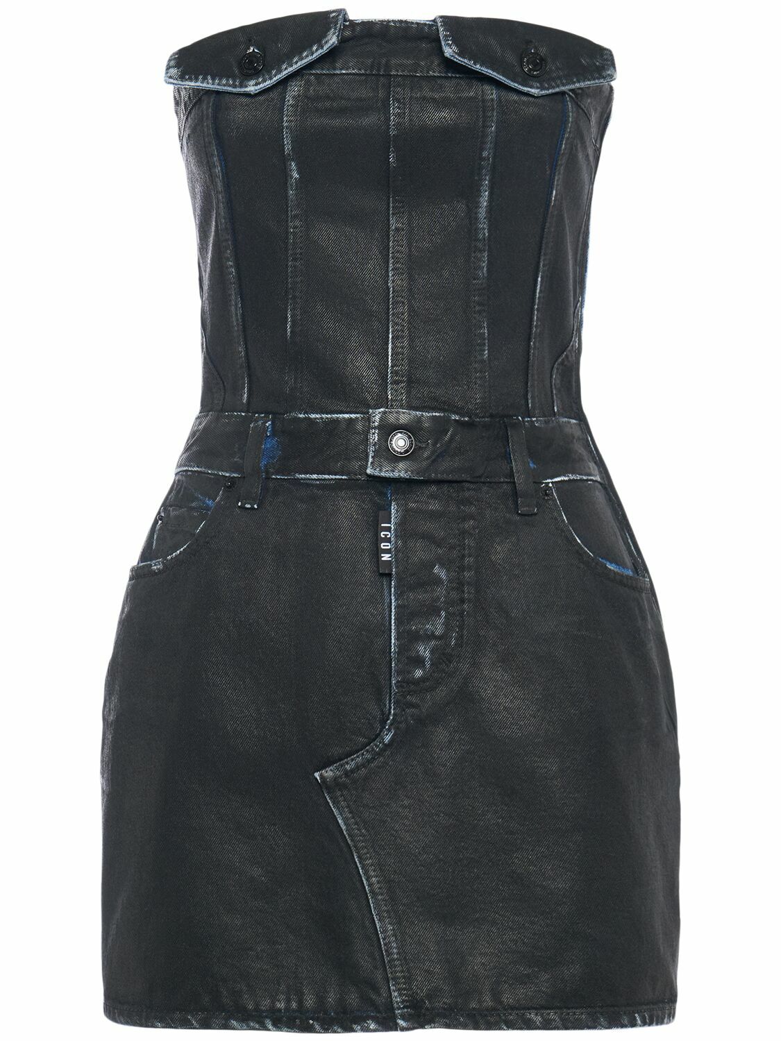 DSQUARED2 Dsquared2 Summer Lovers cotton short dress ロゴ Dsquared2 Summer lovers cotton short dress | The Fashion Square