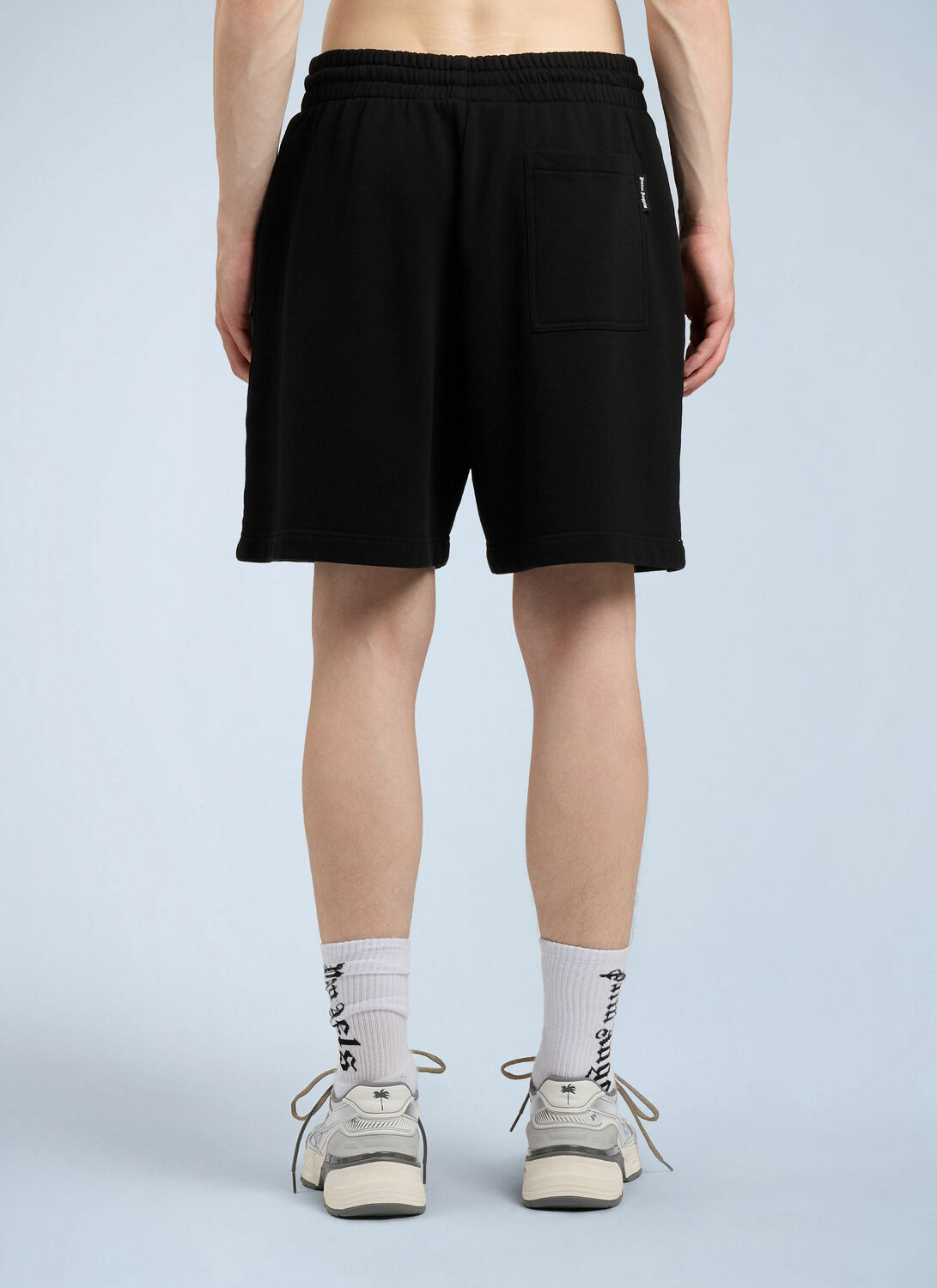 Palm Angels Waist Logo Sweatshorts