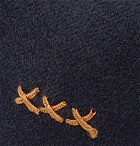 Ermenegildo Zegna - Embroidered Cashmere Baseball Cap - Navy
