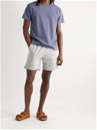 SAVE KHAKI UNITED - Mélange Fleece-Back Cotton-Jersey Shorts - Gray