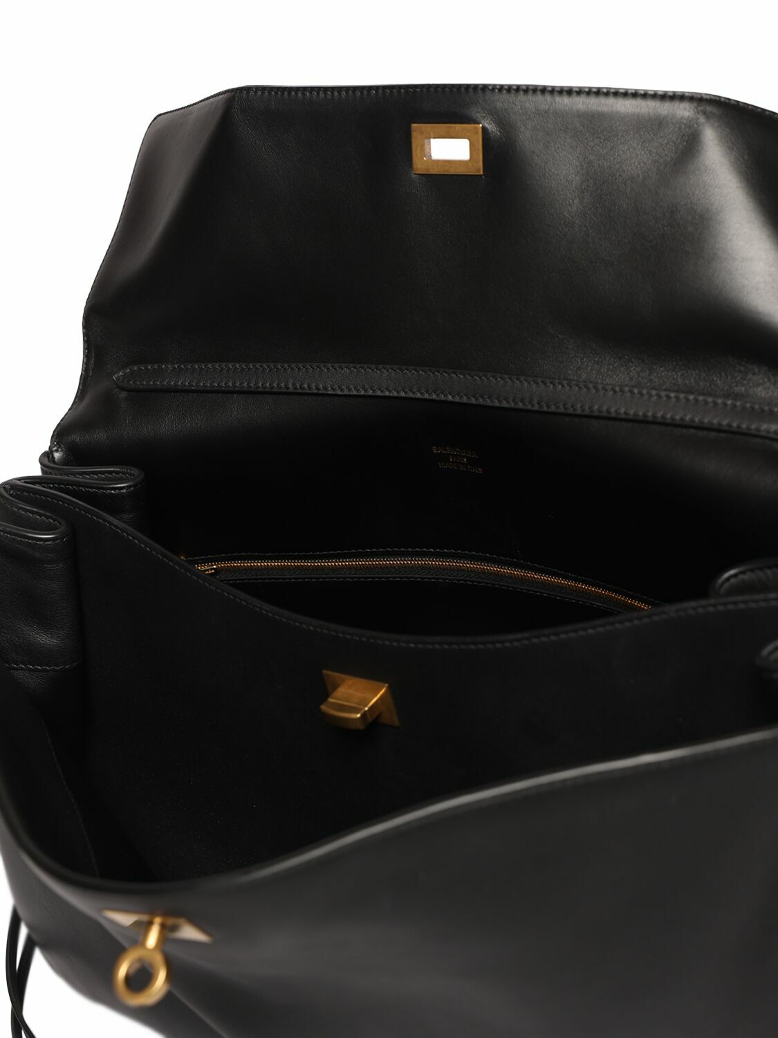 BALENCIAGA Large Rodeo Smooth Leather Shoulder Bag Balenciaga