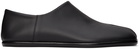 Maison Margiela Black Slip-On Tabi Loafers