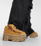 Vetements x New Rock leather platform sneakers