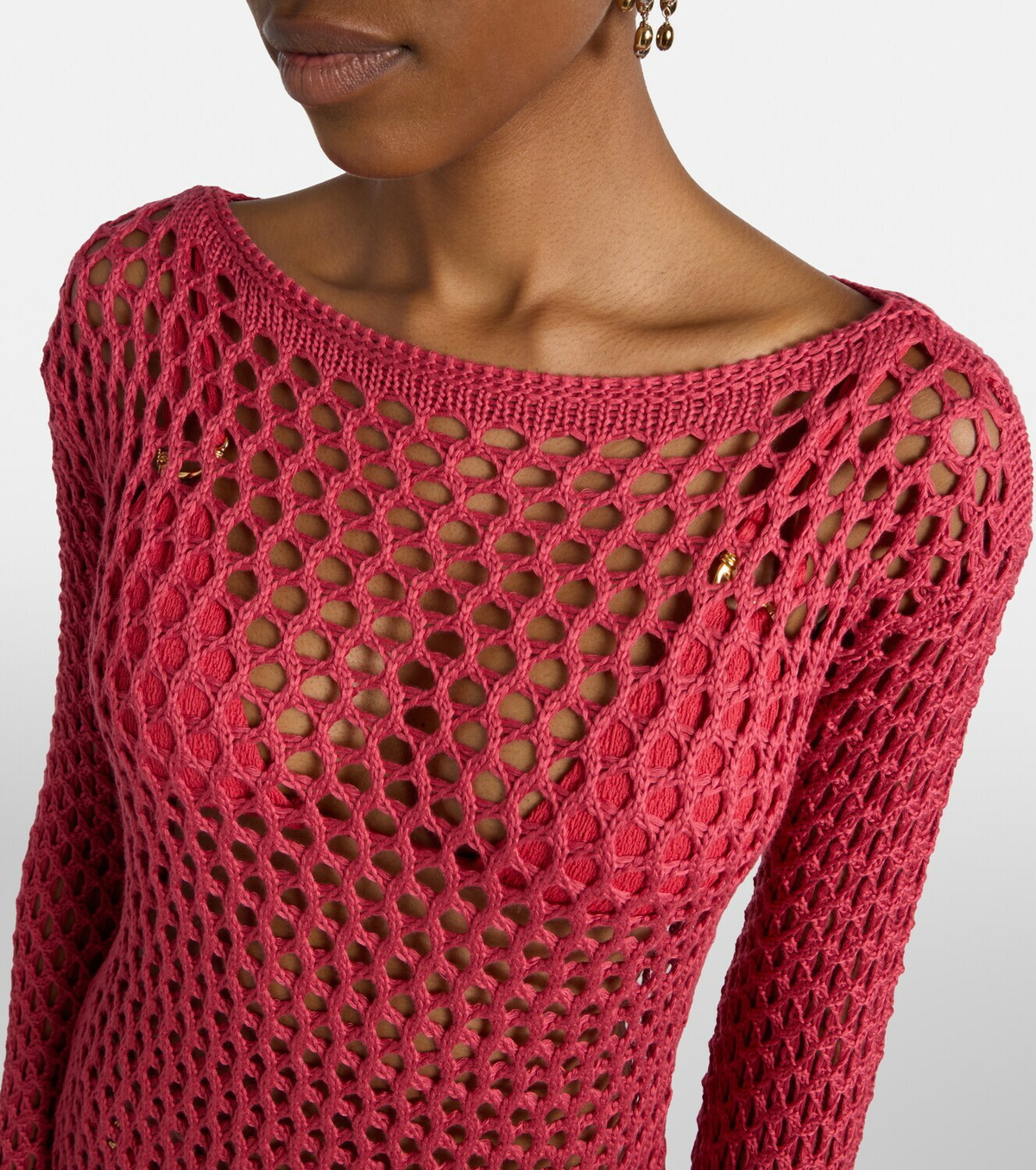 ViX Paula Hermanny Belle open-knit beach cover-up