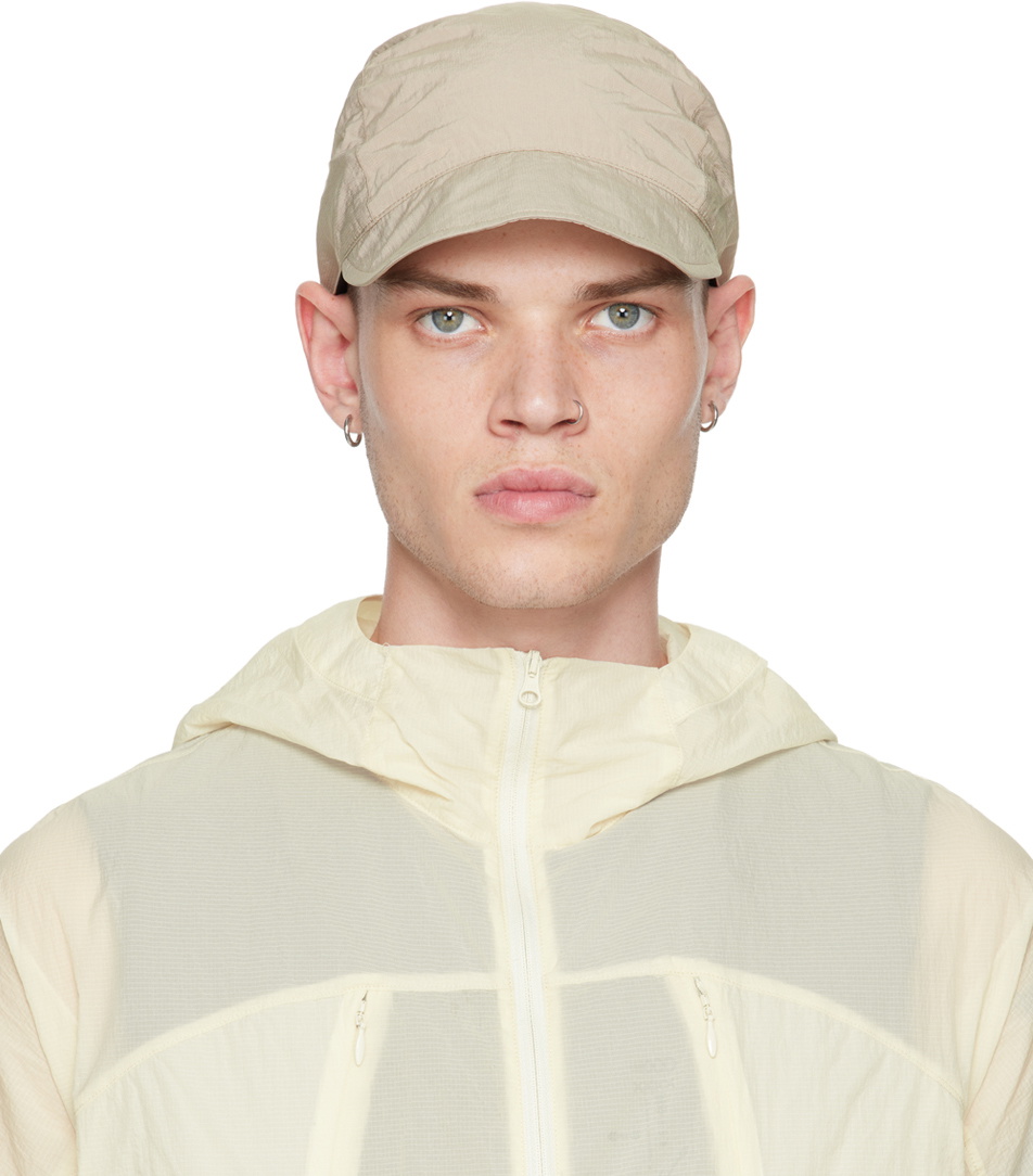 Hyein Seo Beige Shirring Cap