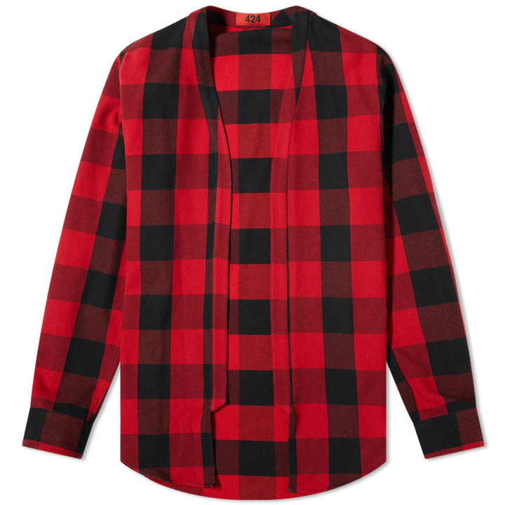 Photo: 424 Kimono Check Shirt