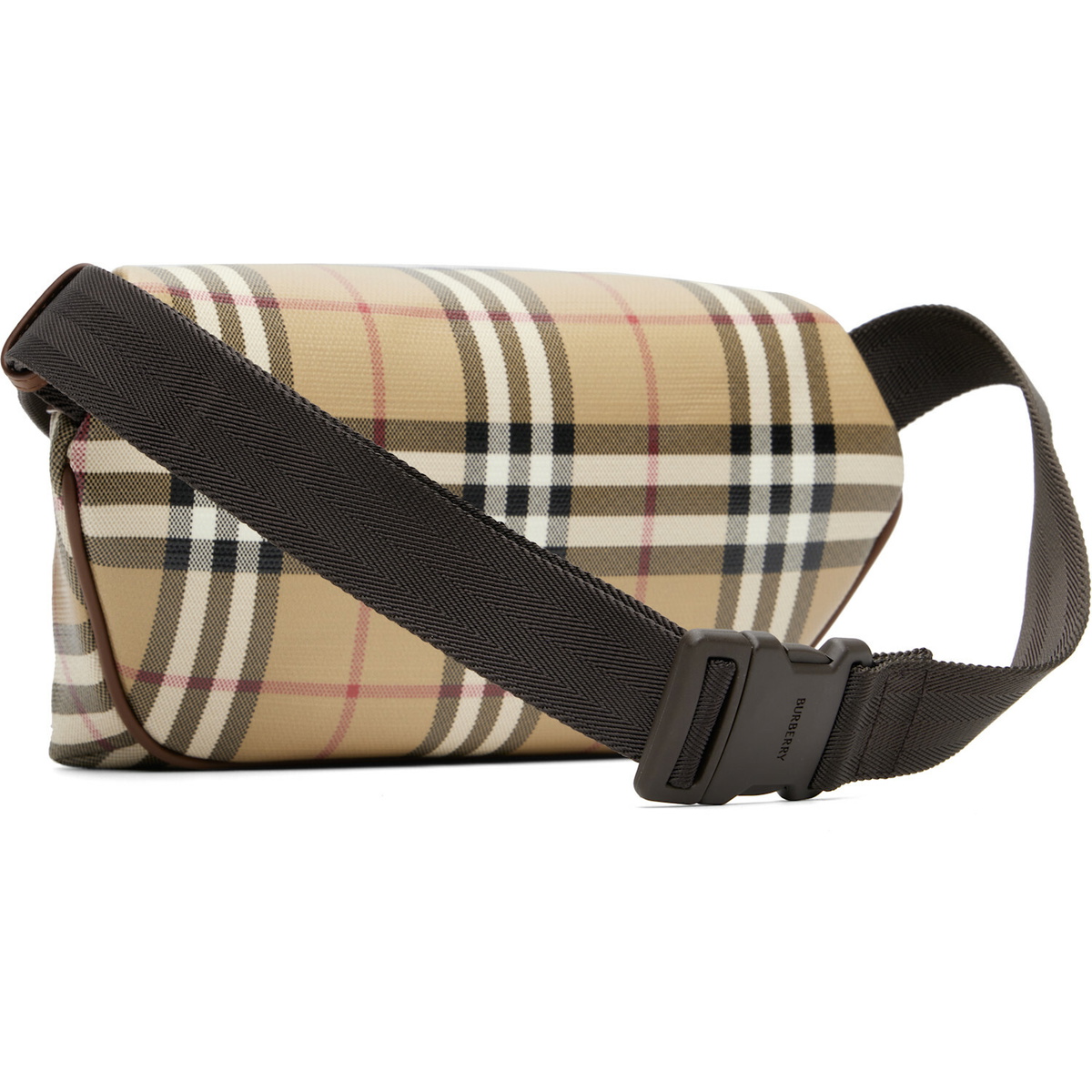 Burberry Beige Check Belt Bag