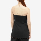 GANNI Women's Sleeveless Top in Black