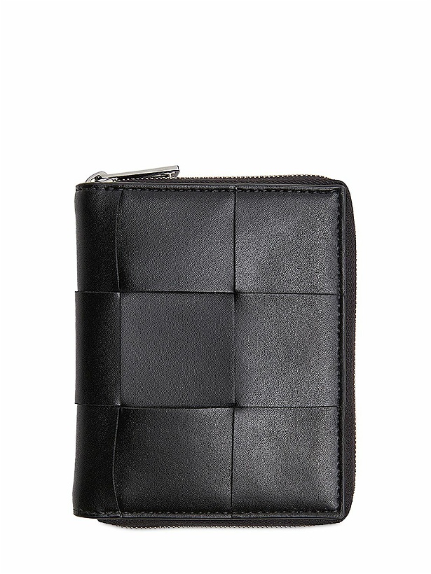 Photo: BOTTEGA VENETA - Intrecciato Leather Zip Around Wallet