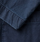 Incotex - Unstructured Stretch-Cotton Blazer - Blue