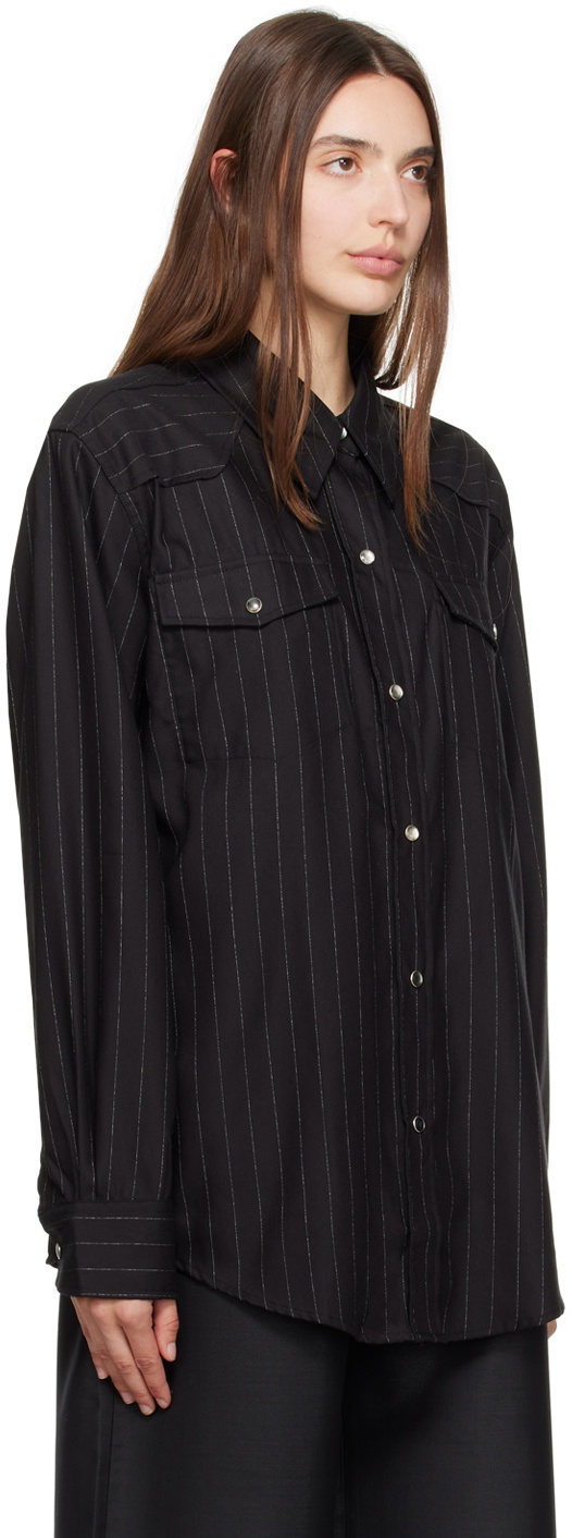 Our Legacy Black Frontier Shirt Our Legacy