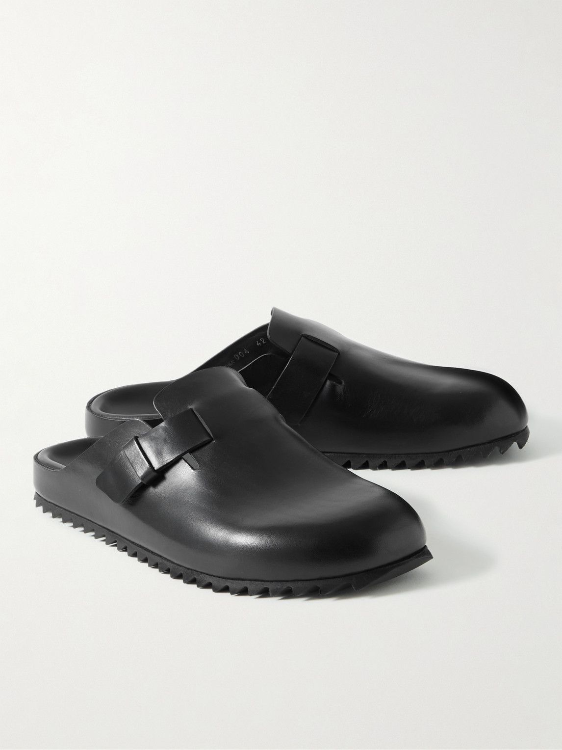 Officine Creative - Agora Leather Clogs - Black Officine Creative