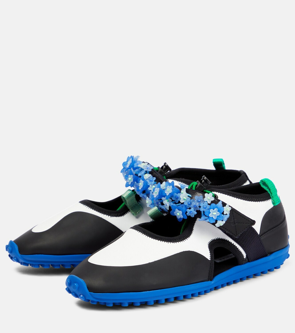 Cecilie Bahnsen - Sara embellished technical flats Cecilie