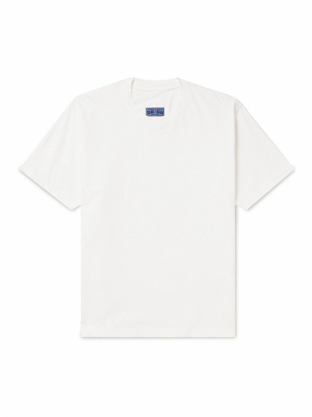 Photo: Blue Blue Japan - Cotton-Jersey T-Shirt - White