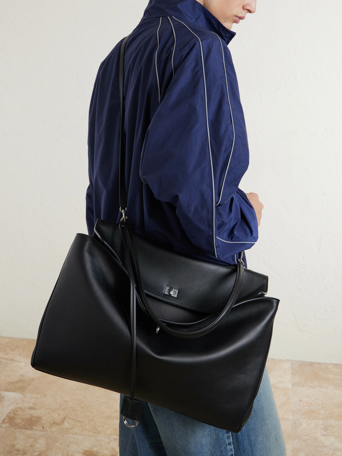 Balenciaga - Rodeo Leather Tote Bag