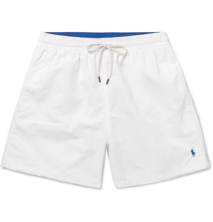 Photo: Polo Ralph Lauren - Traveller Mid-Length Swim Shorts - Men - White