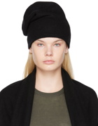 Frenckenberger Black Cashmere Beanie