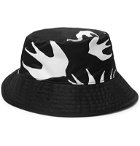 McQ Alexander McQueen - Printed Shell Bucket Hat - Black