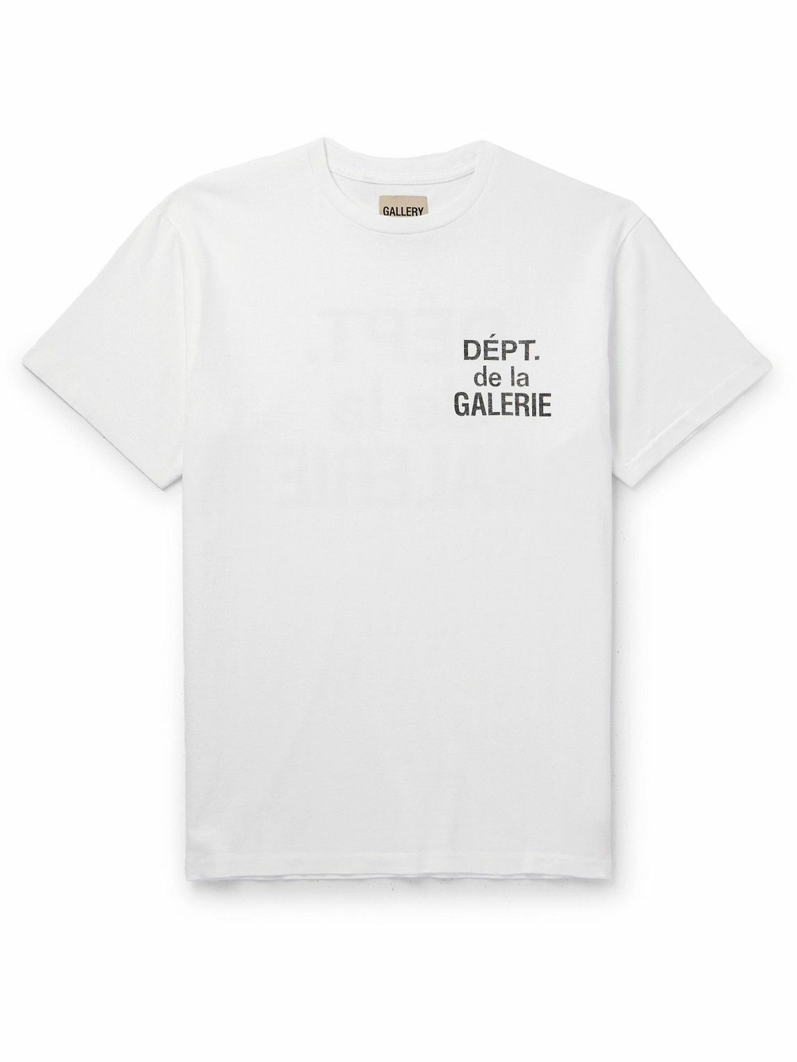 Gallery Dept. - Logo-Printed Cotton-Jersey T-Shirt - White Gallery Dept.