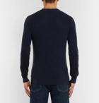 Loro Piana - Ribbed Cashmere Sweater - Men - Navy