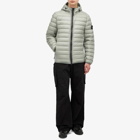 Stone Island Men's Lightweight Hooded Down Jacket in Grey