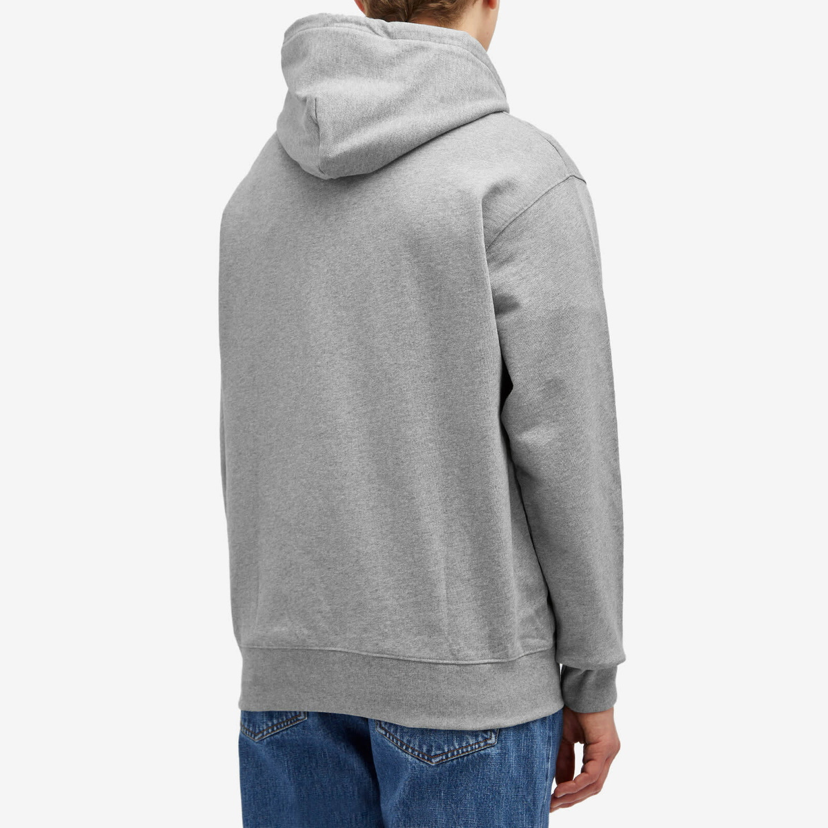 Norse Projects Men's Standard Hoodie in Grey Melange