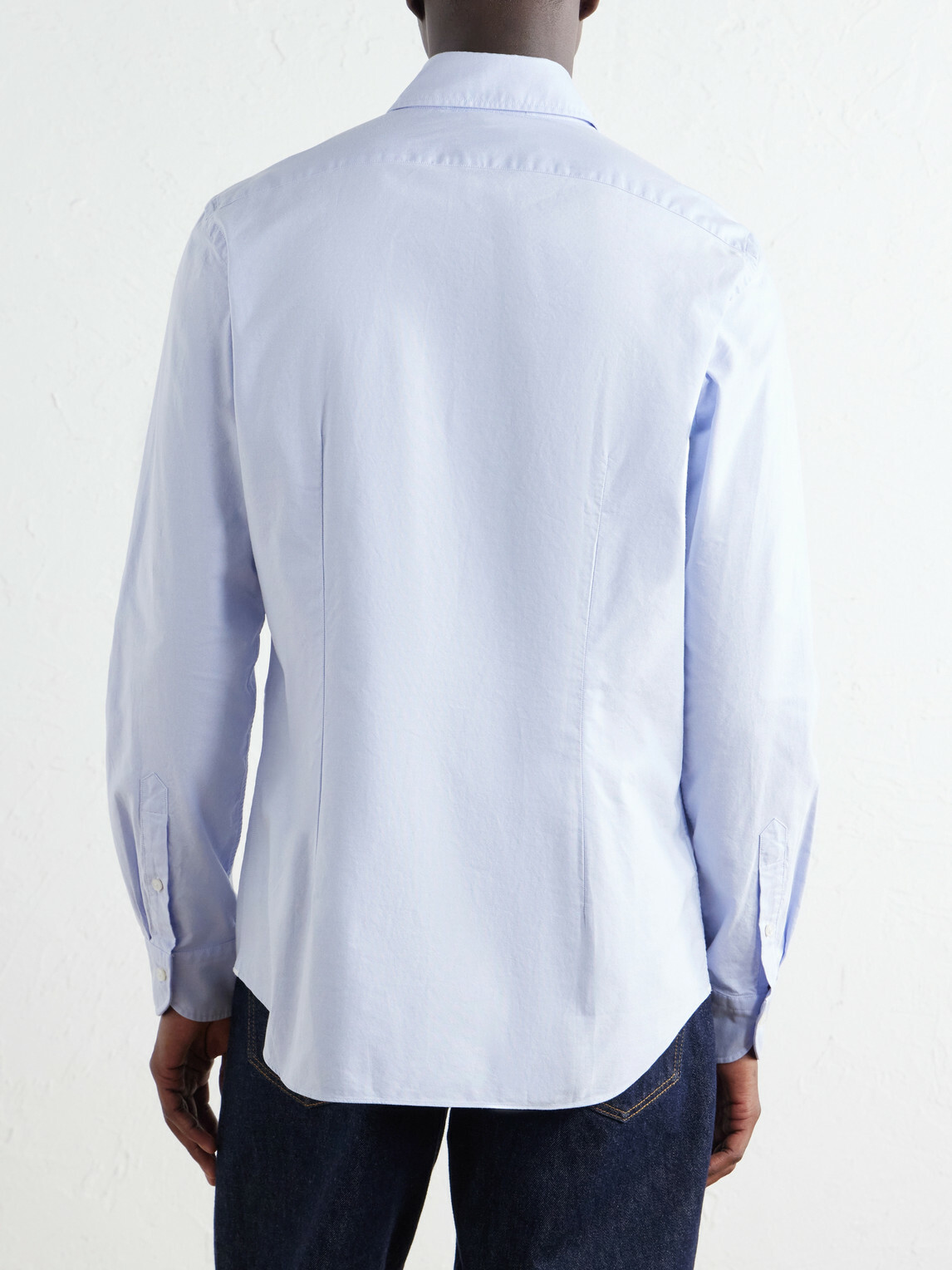 Slowear - Glanshirt Cotton-Oxford Shirt - Blue
