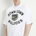 Unlikely Dry Goods Men's "BULLDOGS" Graphic T-Shirt in White
