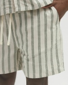 Les Deux Lawson Stripe Shorts Beige Mens Casual Short