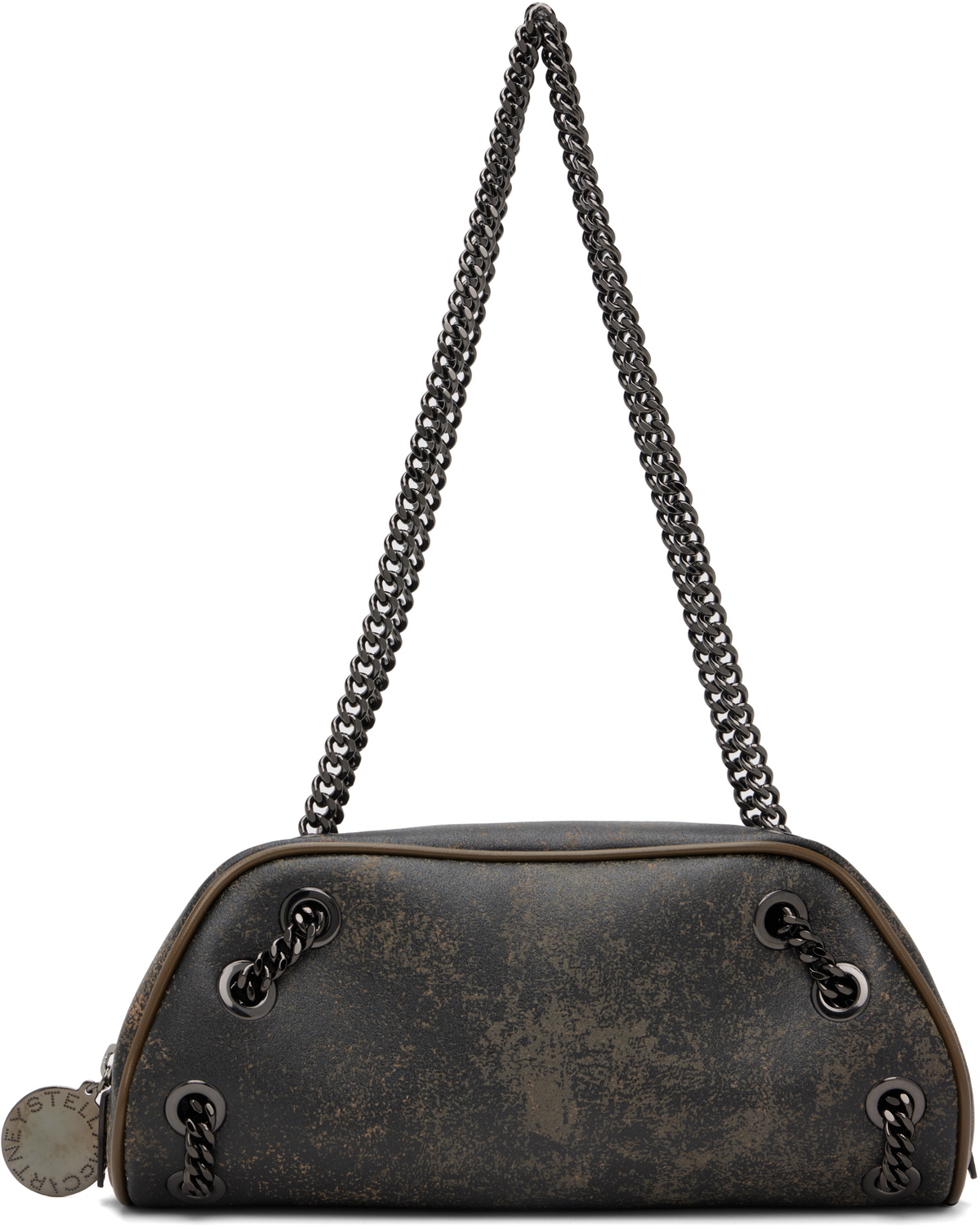 【送料&関税込】Stella McCartney Acid Green Alter Mat Should Stella McCartney Green Alter Mat Shoulder Bag from $566.00