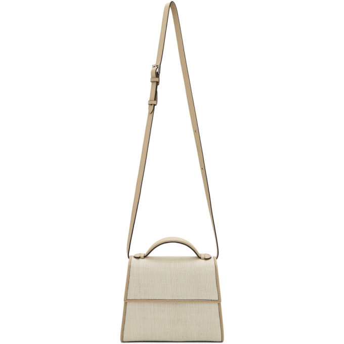 Photo: Hunting Season Off-White Platano Small Top Handle Bag