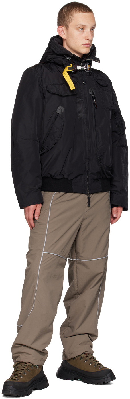 Parajumpers Black Gobi Down Jacket Parajumpers
