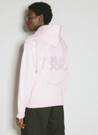 Boiler Room Hooded Sweatshirt With Diamante Logo Motifs