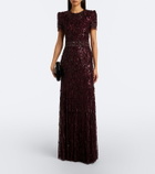 Jenny Packham Roxy sequined gown