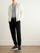 Brunello Cucinelli - Tapered Cotton-Blend Jersey Sweatpants - Black