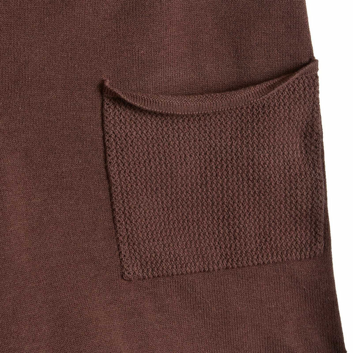 Peachy Den Women's Marie Knit Shorts in Chocolate