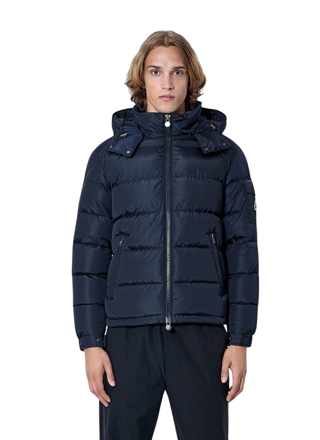 Moncler Black Berriat Biker Down Jacket Moncler