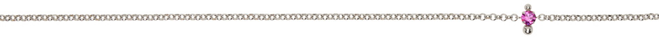 Justine Clenquet Silver Jackie Belt