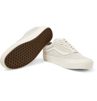 Vans - OG Old Skool LX Leather-Trimmed Suede Sneakers - Men - Off-white